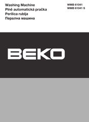 Beko WMB 61041 S Manual