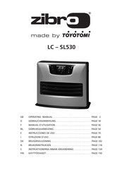 Toyotomi Zibro LC-SL530 Operating Manual