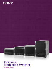 Sony XVS Series Technical Manual