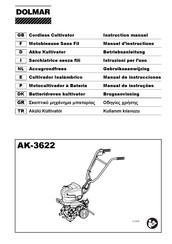 Dolmar AK-3622 Instruction Manual