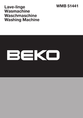 Beko WMB 51441 Manual