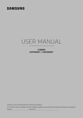 Samsung V32F390FE Series User Manual
