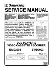 Emerson U44310001 Service Manual