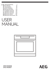 AEG BPE748380T User Manual