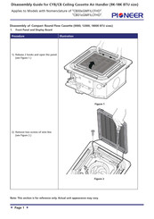 Pioneer CB Series Disassembly Manual