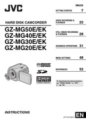 JVC GZ-MG50EK Instructions Manual
