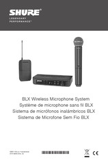Shure BLX14E/SM35 Manual