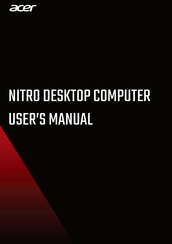 Acer NITRO 50 User Manual