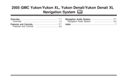 GMC 2005 Yukon Denali Manual