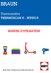 Braun ThermoScan 6 Manual