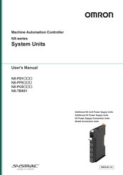 Omron Sysmac NX-PF0630 User Manual