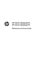 HP 255 G1 Maintenance And Service Manual