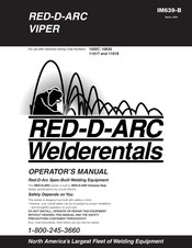 Lincoln Electric RED-D-ARC VIPER Operator's Manual