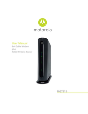 Motorola MG7315 User Manual