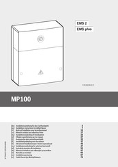 Bosch MP 100 Installation Instructions Manual