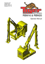 Tiger RBM16 Operator's Manual