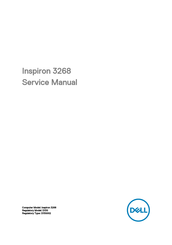 Dell Inspiron 3268 Service Manual