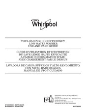 Whirlpool 3LWTW5550 Use And Care Manual