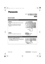 Panasonic 2-LINE KX-TG9552 Quick Manual