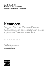 Kenmore BC4040 Use & Care Manual
