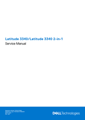 Dell Latitude 3340 2-in-1 Service Manual