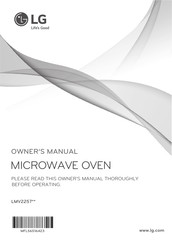 LG LMV2257BM Owner's Manual