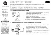 Motorola MBP482-2 Quick Start Manual