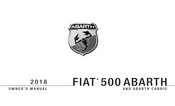 Fiat 500 ABARTH 2018 Owner's Manual