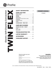 GE TWIN FLEX PTS9200 Owner's Manual