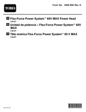 Toro Flex-Force Power System 51810T Manual