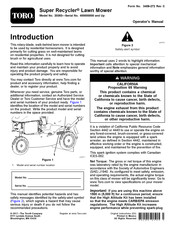 Toro Super Recycler 20383 Operator's Manual