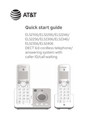 AT&T EL52246 Quick Start Manual