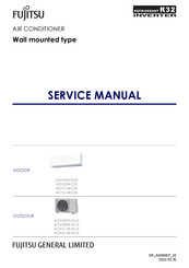 Fujitsu ASYG14KGTE Service Manual