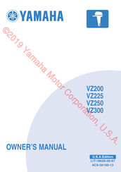 Yamaha VZ200 2019 Owner's Manual