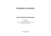 Fisher & Paykel DW60UC4X2 Installation Manual