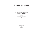 Fisher & Paykel RS2484VR2K1 Installation Manual