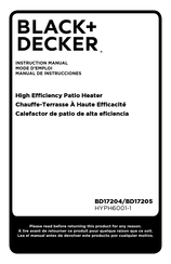 Black & Decker BD17204 Instruction Manual