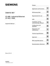Siemens 6GK7 442-1RX00-0XE0 Equipment Manual