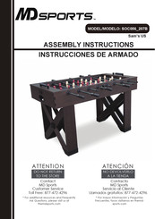 Md Sports SOC056 207B Assembly Instructions Manual