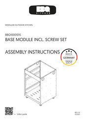BBQ BBQ1000101S Assembly Instructions Manual
