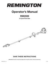 Remington RM2599 Operator's Manual