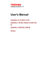 Toshiba Satellite CL10-B User Manual