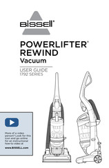 Bissell PowerLifter Rewind 1792 Series User Manual