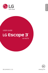 LG Escape 3 User Manual