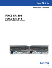 Extron electronics FOX3 SR 301 User Manual
