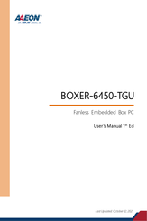 Asus AAEON BOXER-6450-TGU User Manual