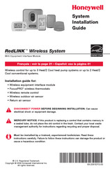 Honeywell RedLINK YTH6320R1015 System Installation Manual