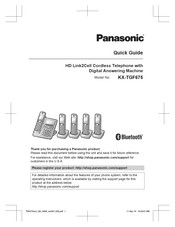 Panasonic KX-TGF675 Quick Manual