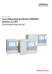 Hitachi Relion RED670 Commissioning Manual