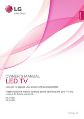 LG 22LN4300 Owner's Manual